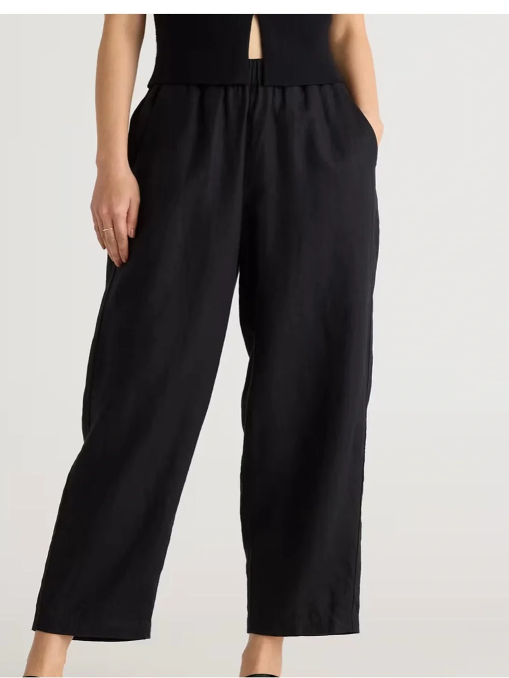 Quince 100% European Linen Pants L